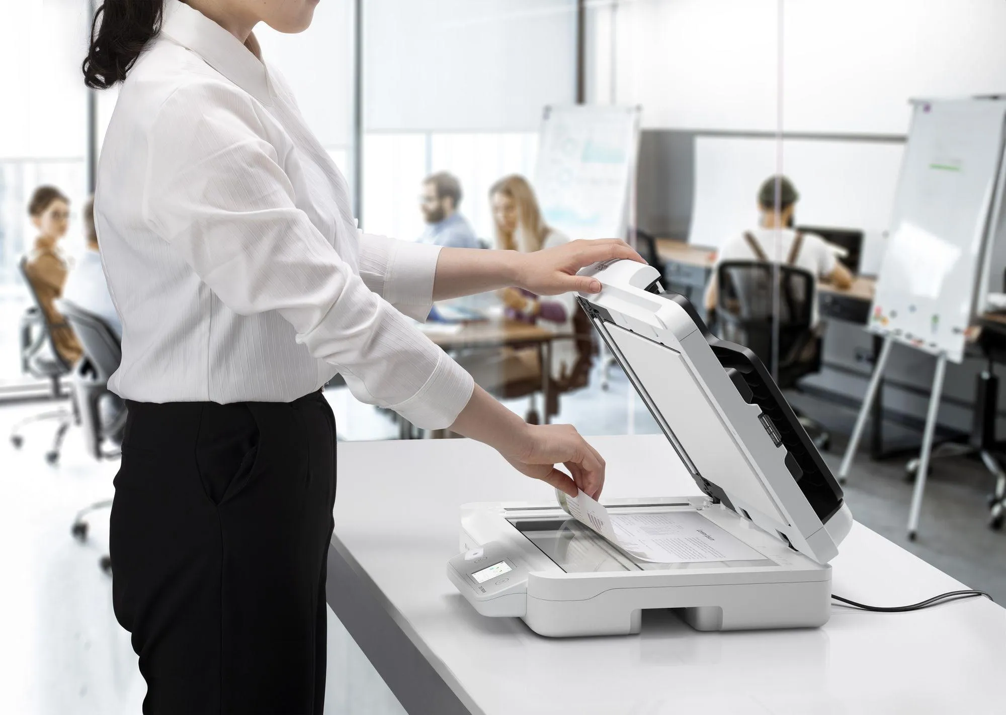Сканер Epson WorkForce DS-1760WN