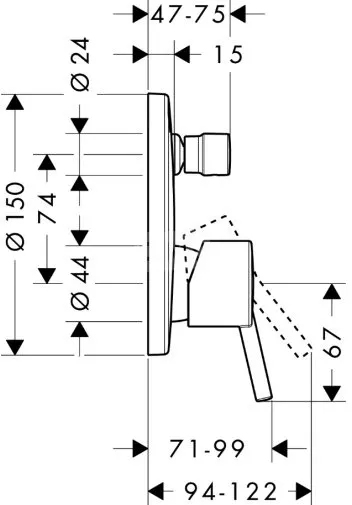 Смеситель Hansgrohe Talis S 32477000