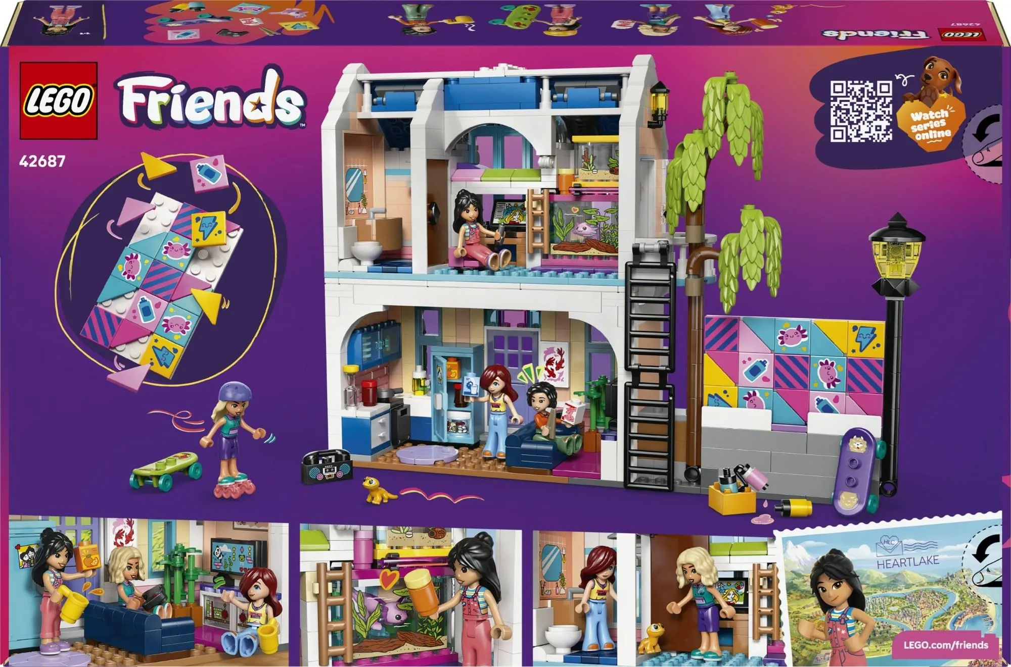 Конструктор LEGO Friends 42687 Семейный дом Лианн