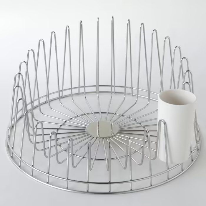 Сушка для посуды с поддоном ALESSI A TEMPO, APD04+APD04/VASW
