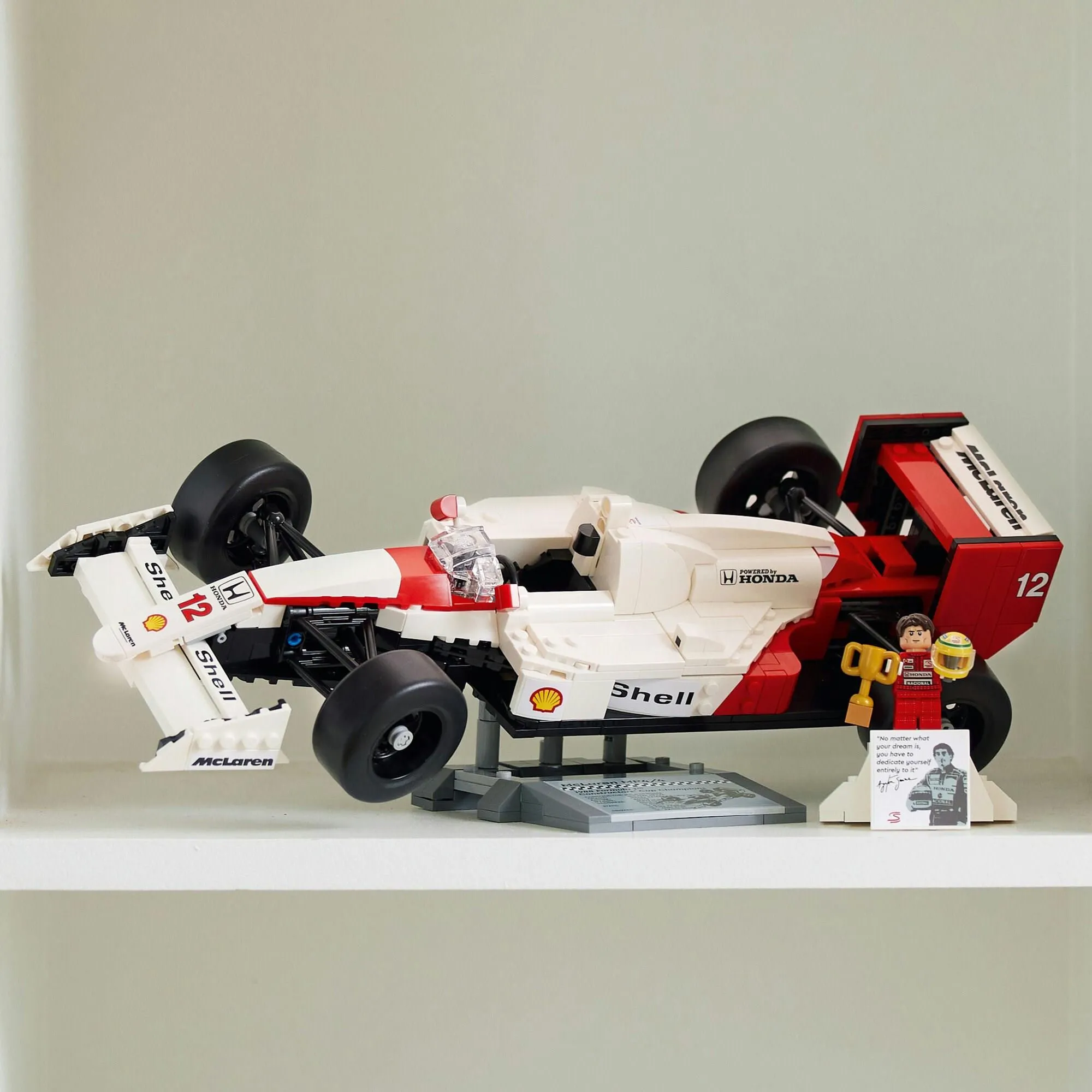 LEGO Icons 10330 McLaren MP4/4 и Айртон Сенна