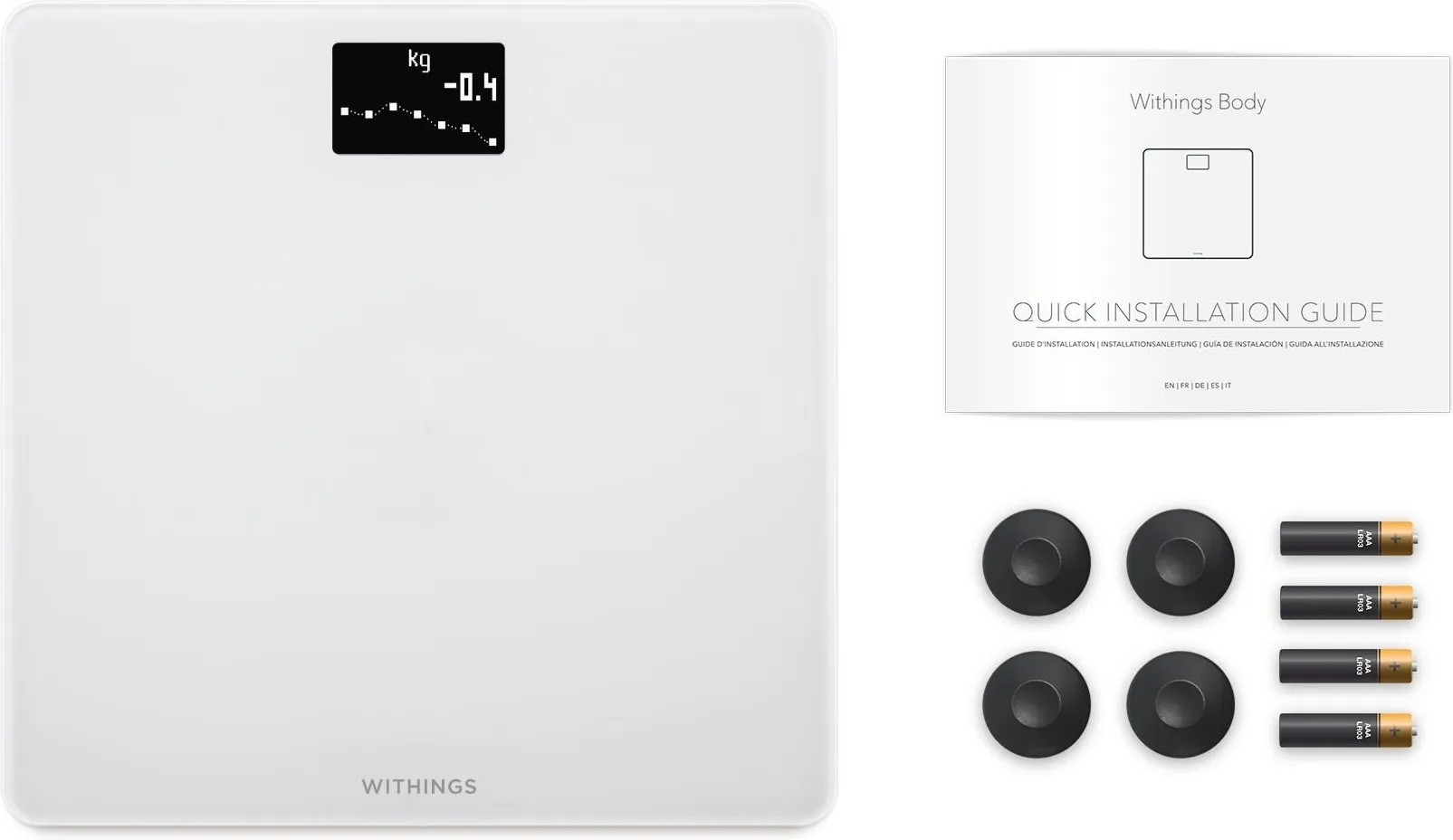 Умные весы Withings Body WBS06, белые