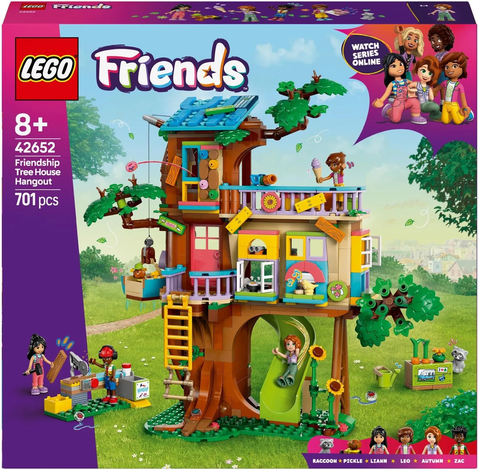 Конструктор LEGO Friends 42652 - Встреча в домике на дереве дружбы