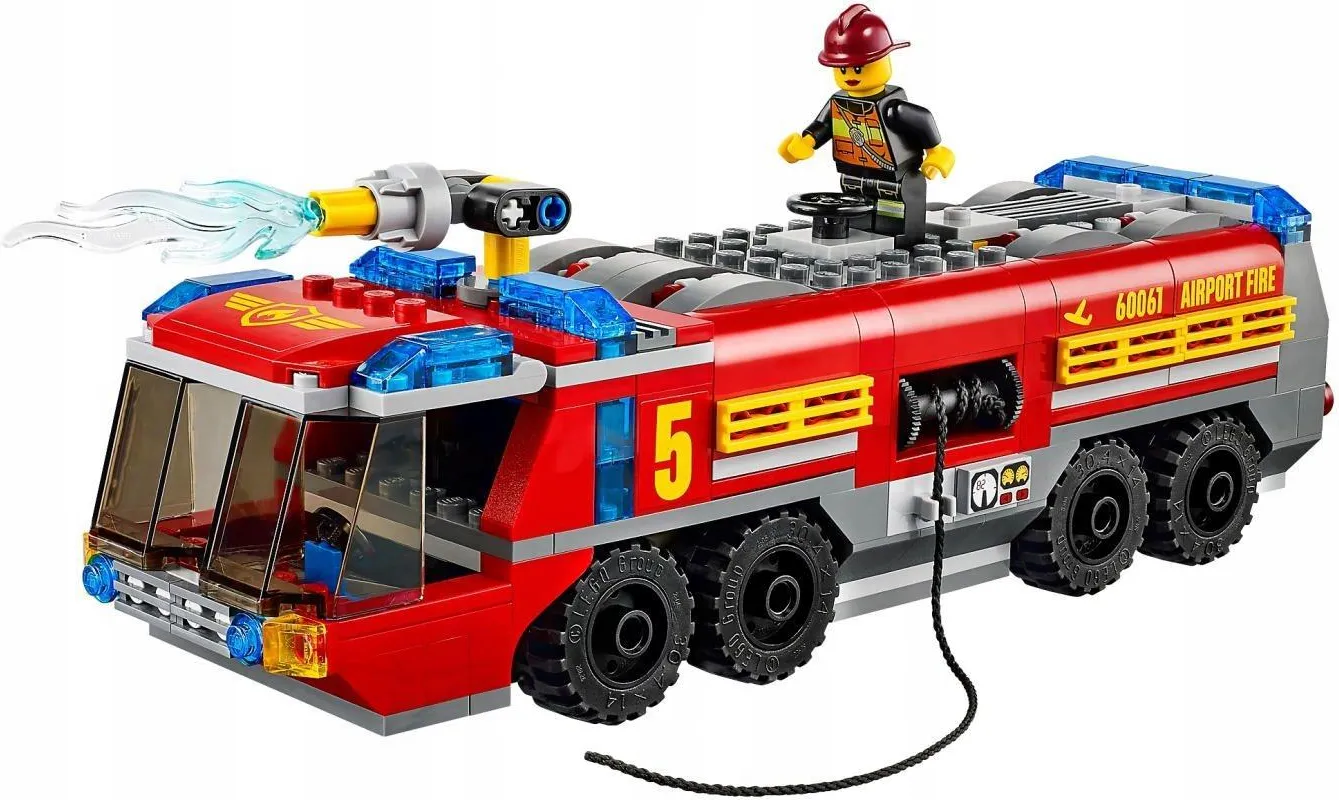 Конструктор LEGO City 60061 Аэродромная пожарная машина