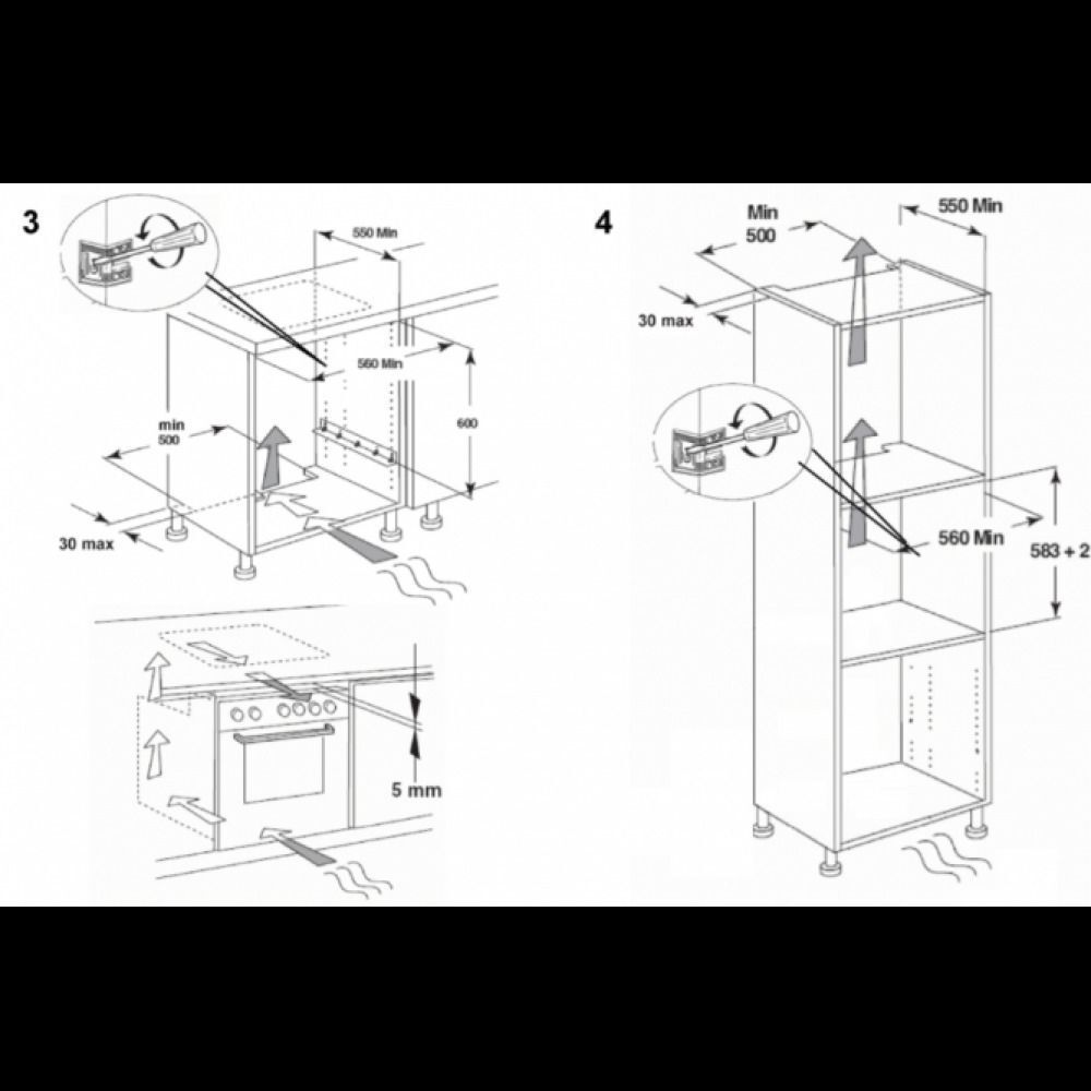 Электрический духовой шкаф KitchenAid KOASPB 60600, черный