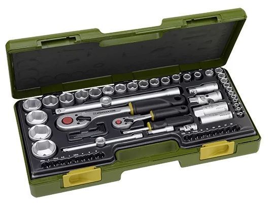 Компактный набор с трещоткой 3/8", 65 поз. 23112 Proxxon