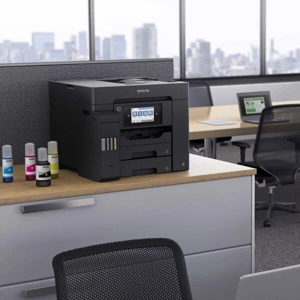 МФУ струйное Epson EcoTank L6550, цветн., A4, черный