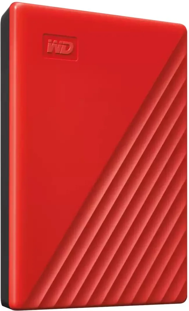 Внешний жёсткий диск Western Digital My Passport HDD 2 ТБ красный (WDBYVG0020BRD-WESN)