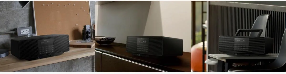 Радиомагнитола Panasonic RX-D70BTEG-K черная