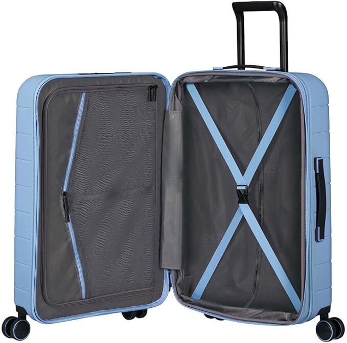 American Tourister чемодан Spinner EXP TSA Nova Stream Pastel Blue 67