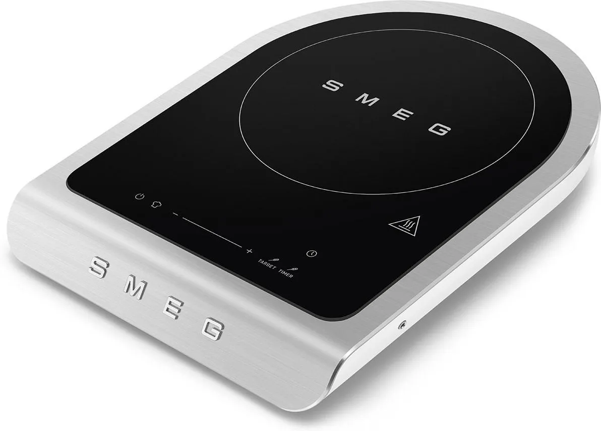 Варочная панель индукционная Smeg PIC01, матово-белая