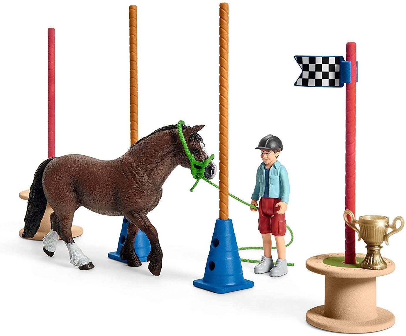 Игровой набор Schleich Farm World Спортивные бега 42482