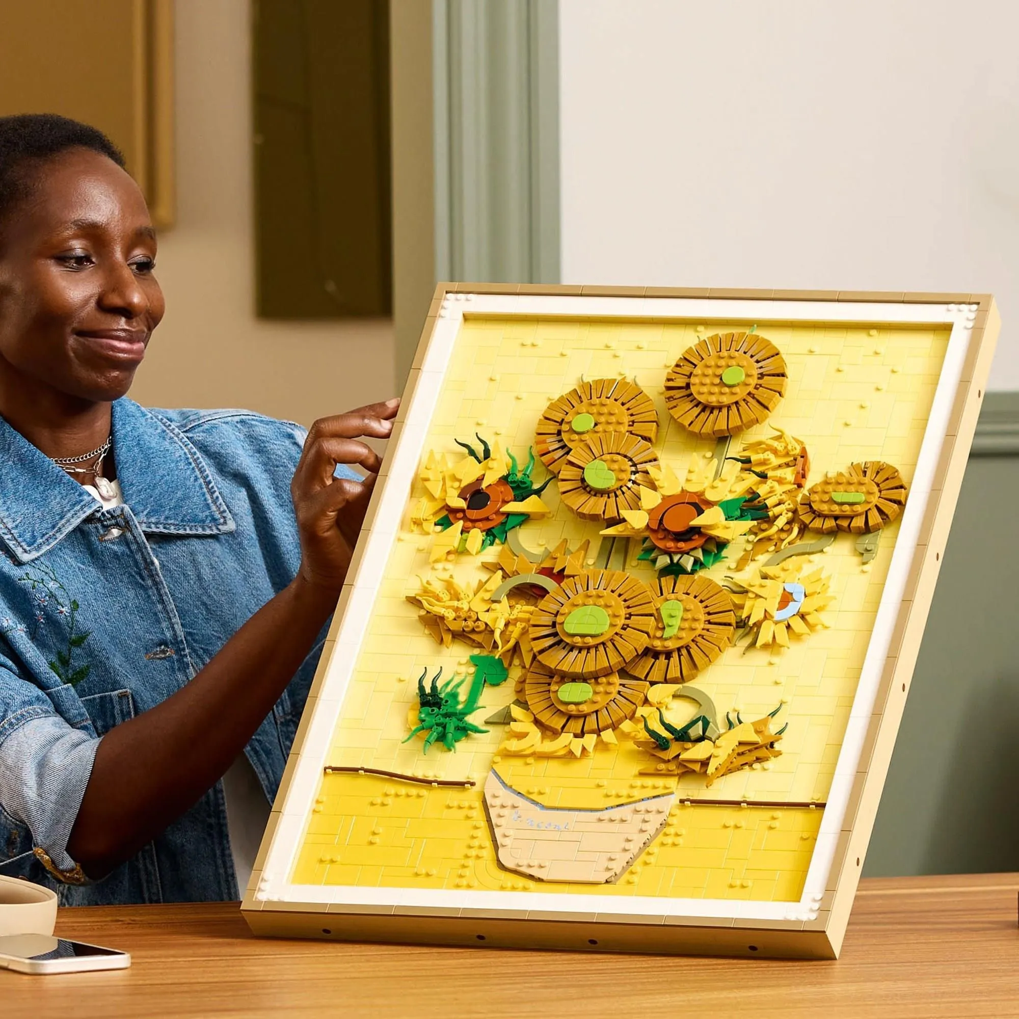 Конструктор LEGO Art 31215 «Подсолнухи» Винсента ван Гога