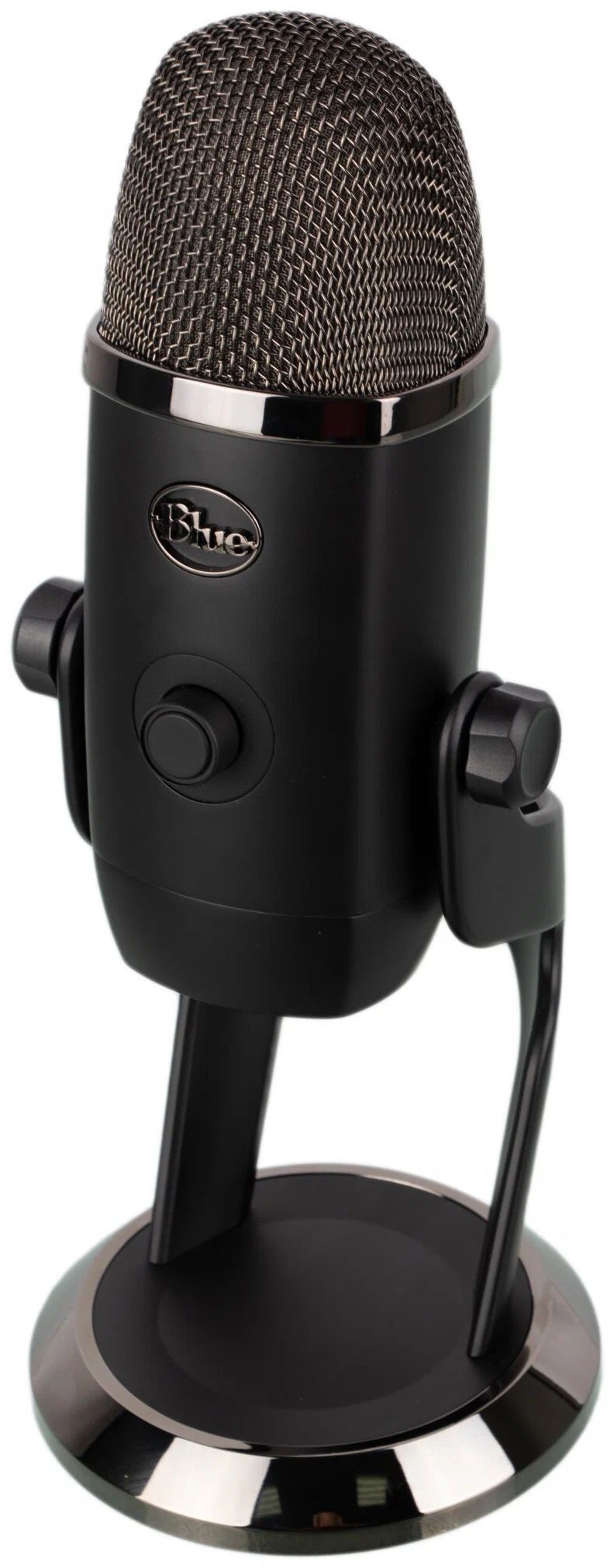 Микрофон проводной Blue Yeti X, разъем: USB, black