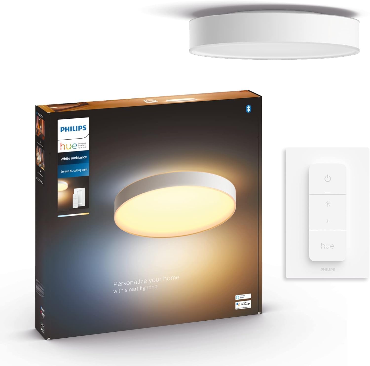 Светильник PHILIPS HUE White ambiance Enrave XL 48W 8718696176474