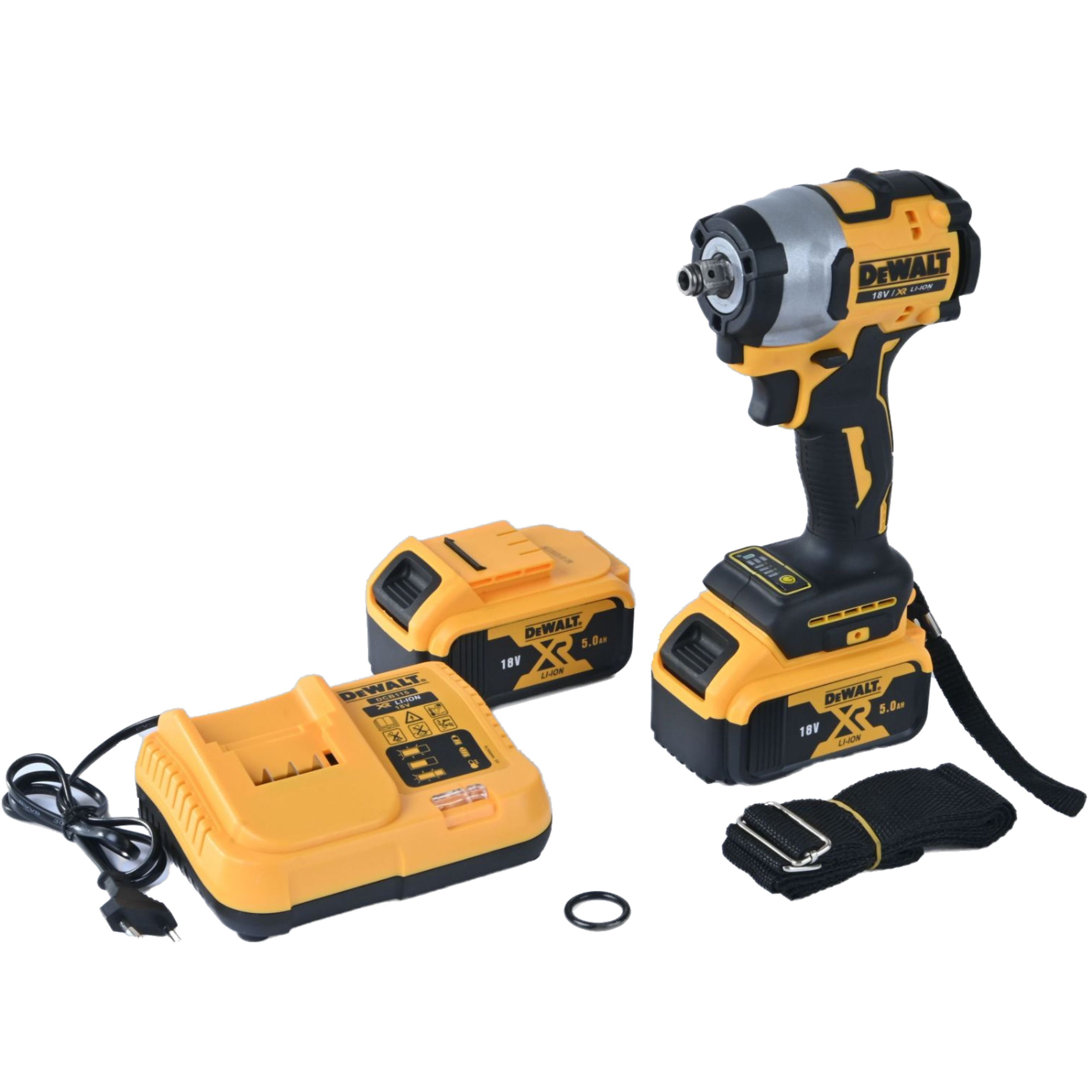 Гайковерт ударный аккумуляторный бесщёточный DeWALT DCF922P2T
