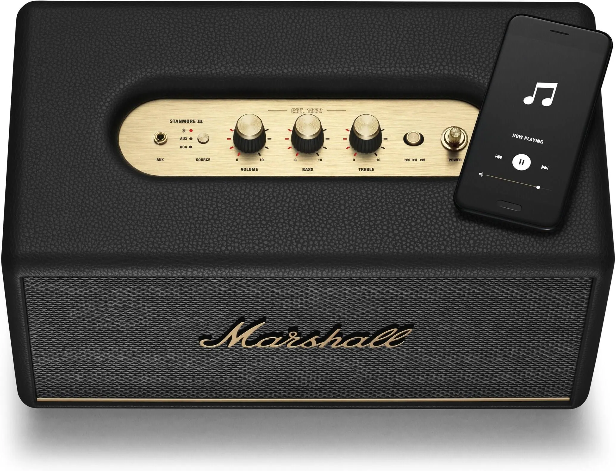 Беспроводная акустическая система Marshall Stanmore III, чёрная