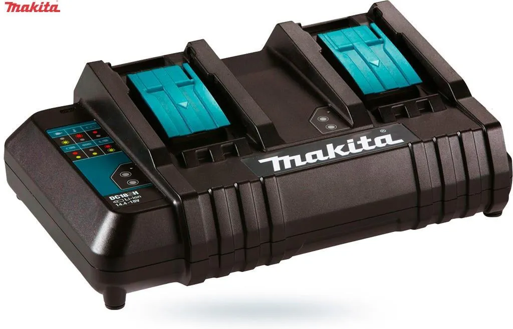 Двойное зарядное устройство Makita DC18SH 7,2–18 В LXT