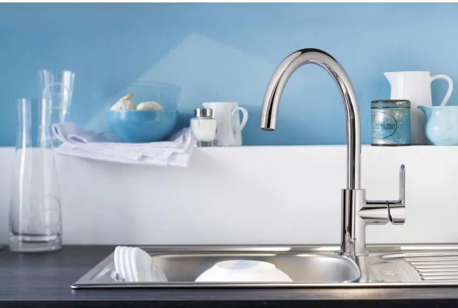 Смеситель для кухни Grohe Bauedge 31367001 хром