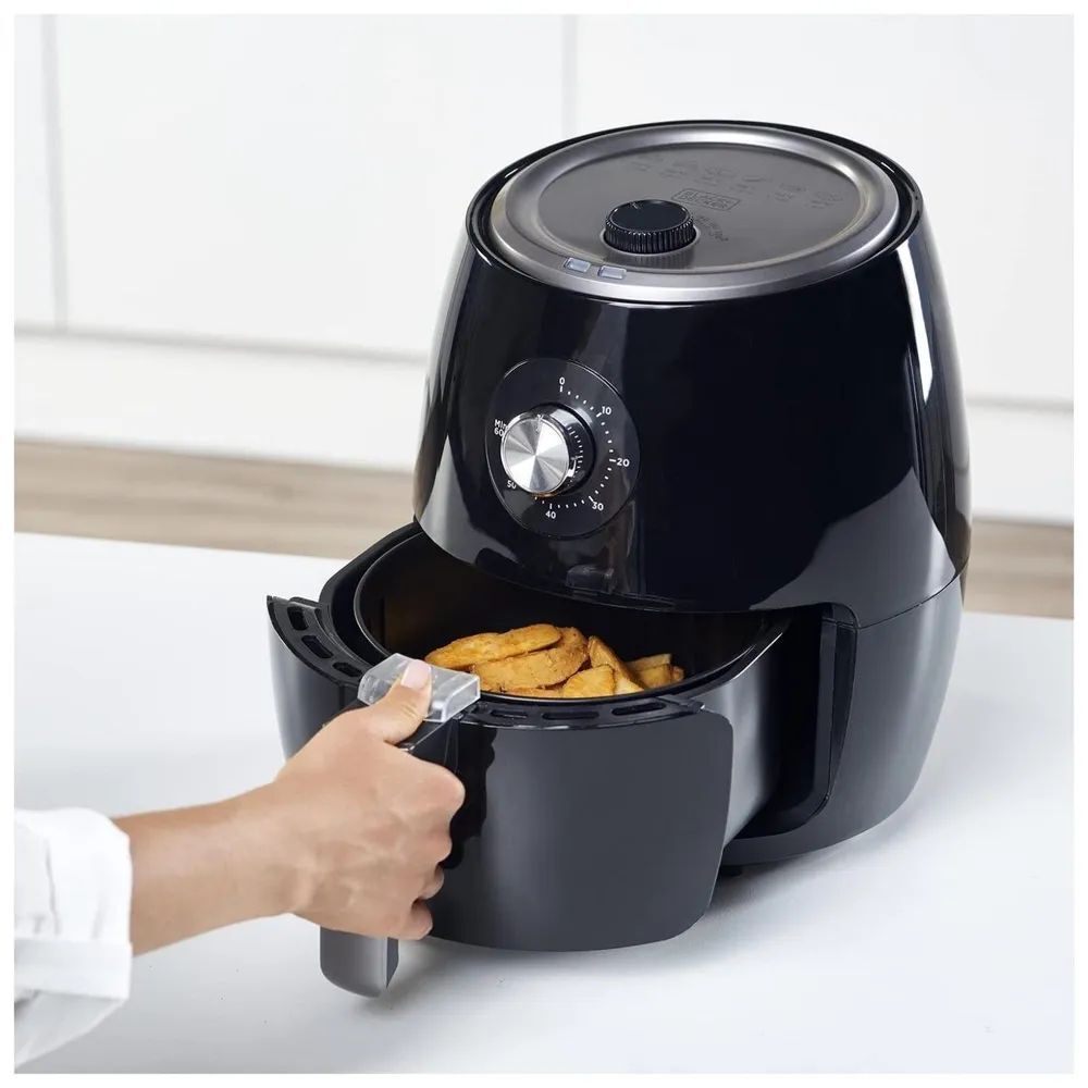 Фритюрница Black & Decker bxaf2500e черный