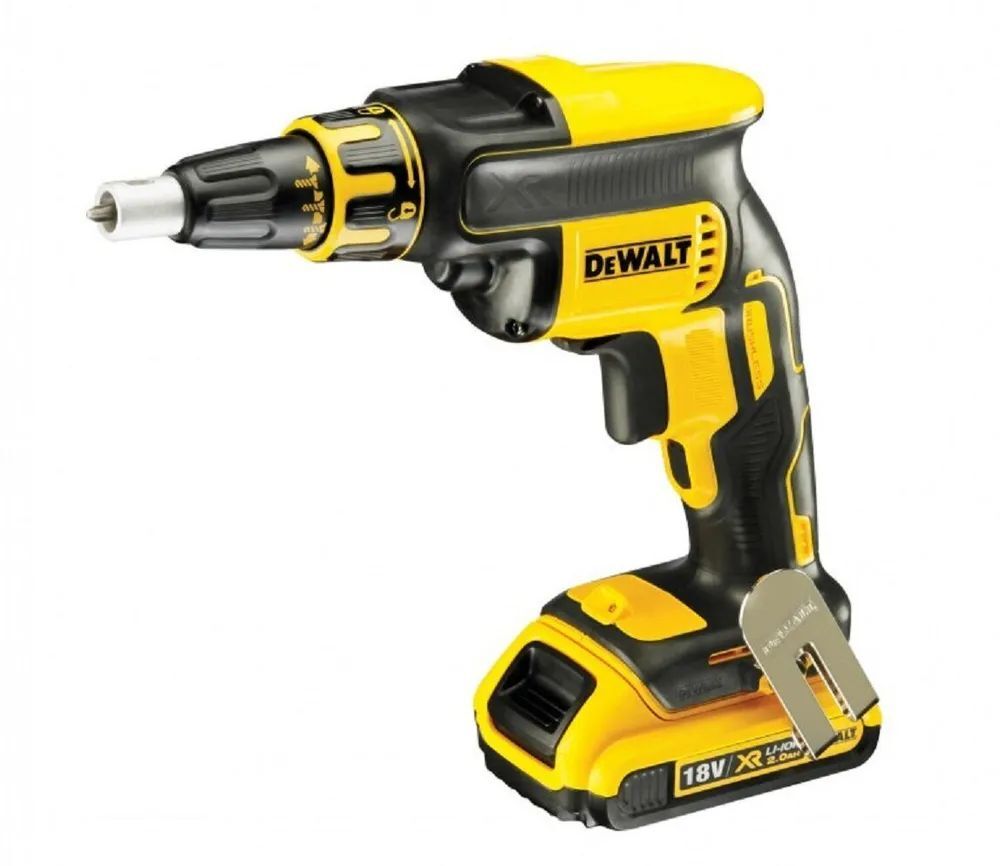Шуруповерт аккумуляторный для гипсокартона Dewalt DCF620P2K-QW