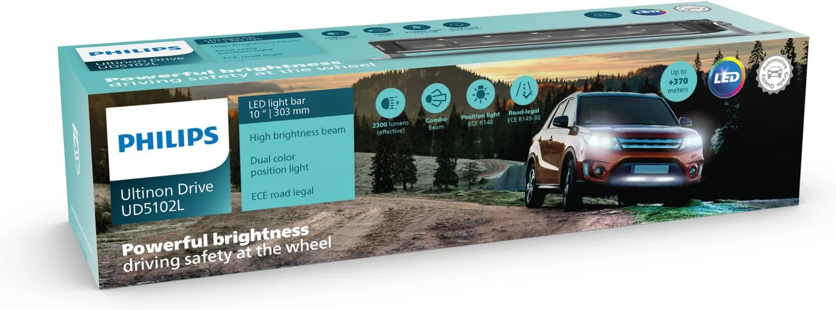 Светодиодная автомобильная фара Philips Ultinon Drive 5002L 20" Lightbar