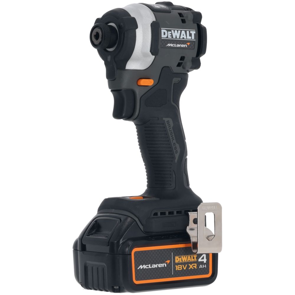 Аккумуляторный ударный шуруповерт DeWalt DCF85ME2GT-QW McLaren Limited Edition 18V 2x1,7Ah POWERSTACK 208Nm TSTAK
