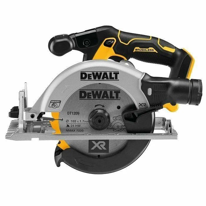 Аккумуляторная дисковая пила DeWALT DCS565N-XJ желтый