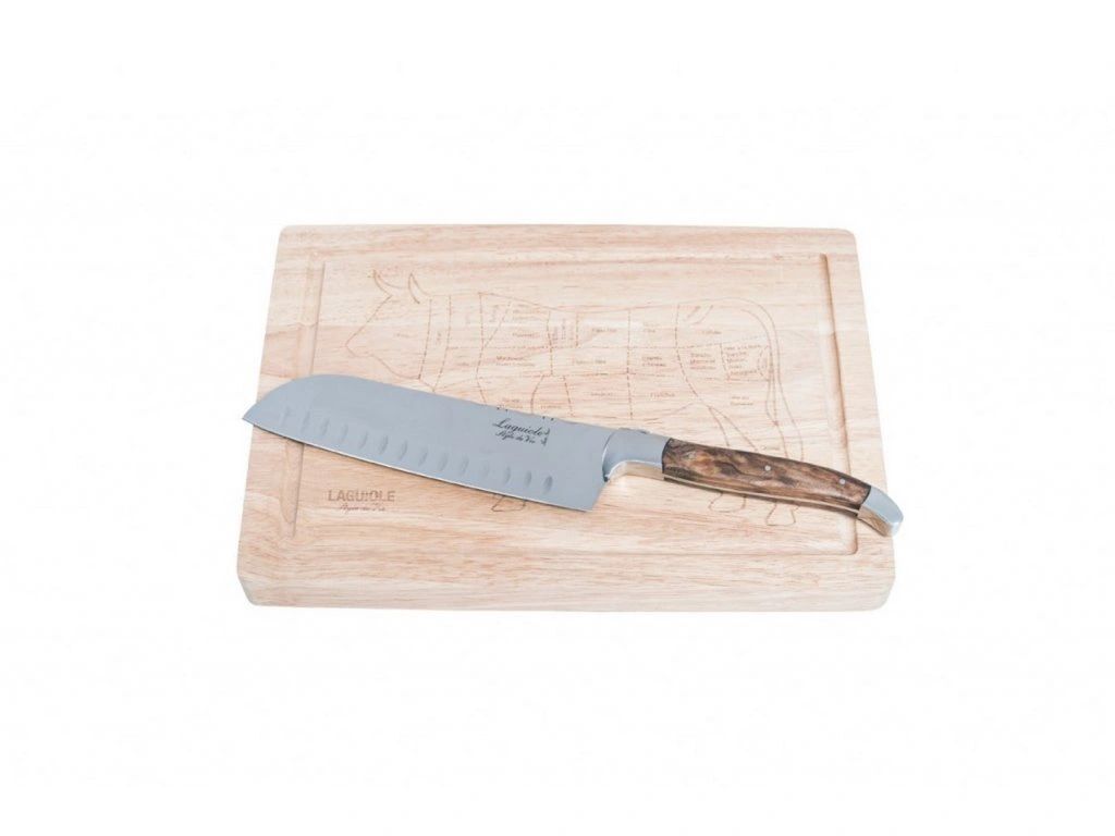 Нож Laguiole Santoku Olive (707004)