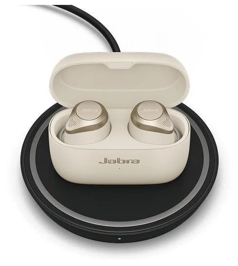 Беспроводные наушники Jabra Elite 85t, золотисто-бежевый