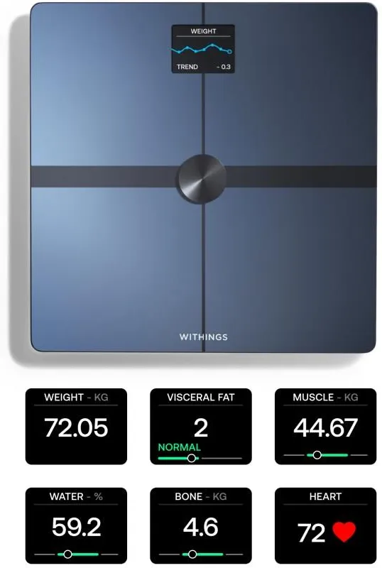 Умные весы Withings Body Smart WBS13, черные