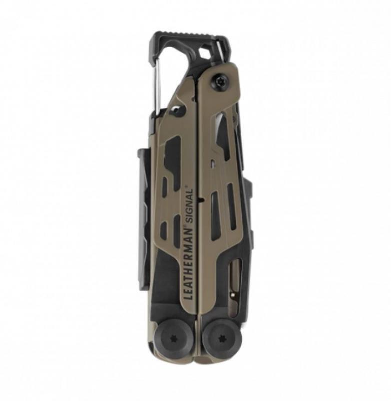 Мультитул пассатижи LEATHERMAN Signal (832404) черный/песочный
