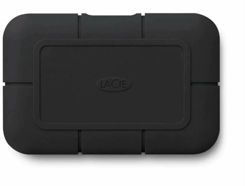 2 ТБ Внешний SSD Lacie Rugged Pro, USB 3.2 Gen 1 Type-C, Thunderbolt 3, черный