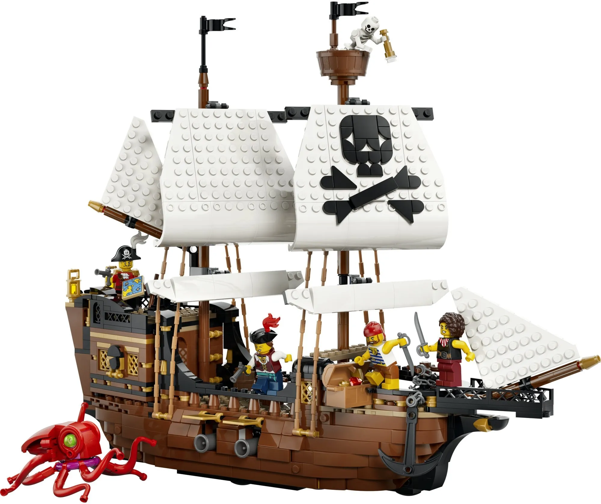 Конструктор LEGO Creator 3 в 1 31387 Легендарный пиратский корабль