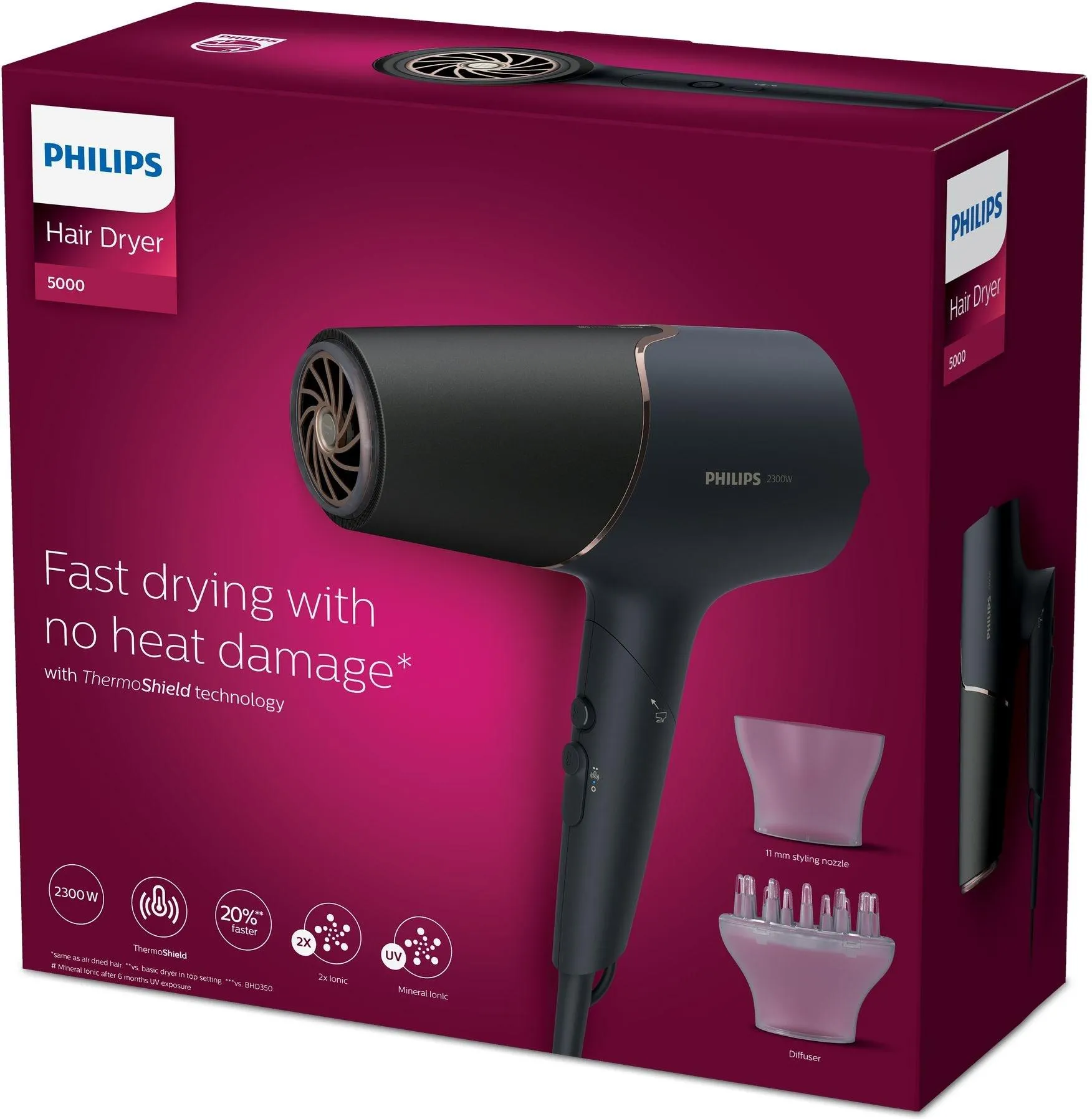 Фен для волос Philips BHD538