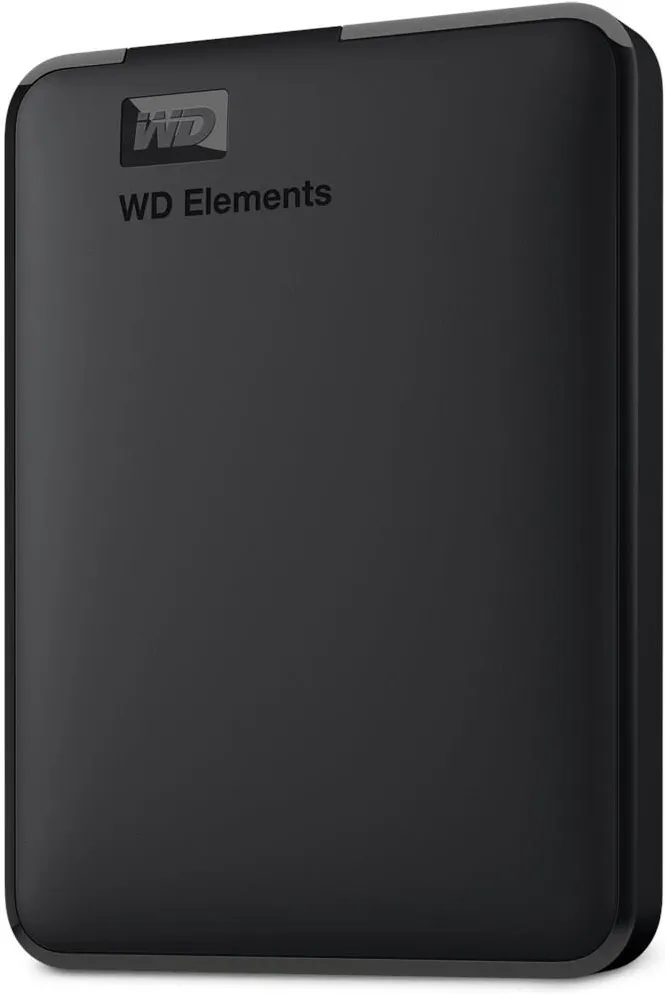 Внешний жёсткий диск Western Digital Elements Portable HDD 1 ТБ (WDBUZG0010BBK-WESN)