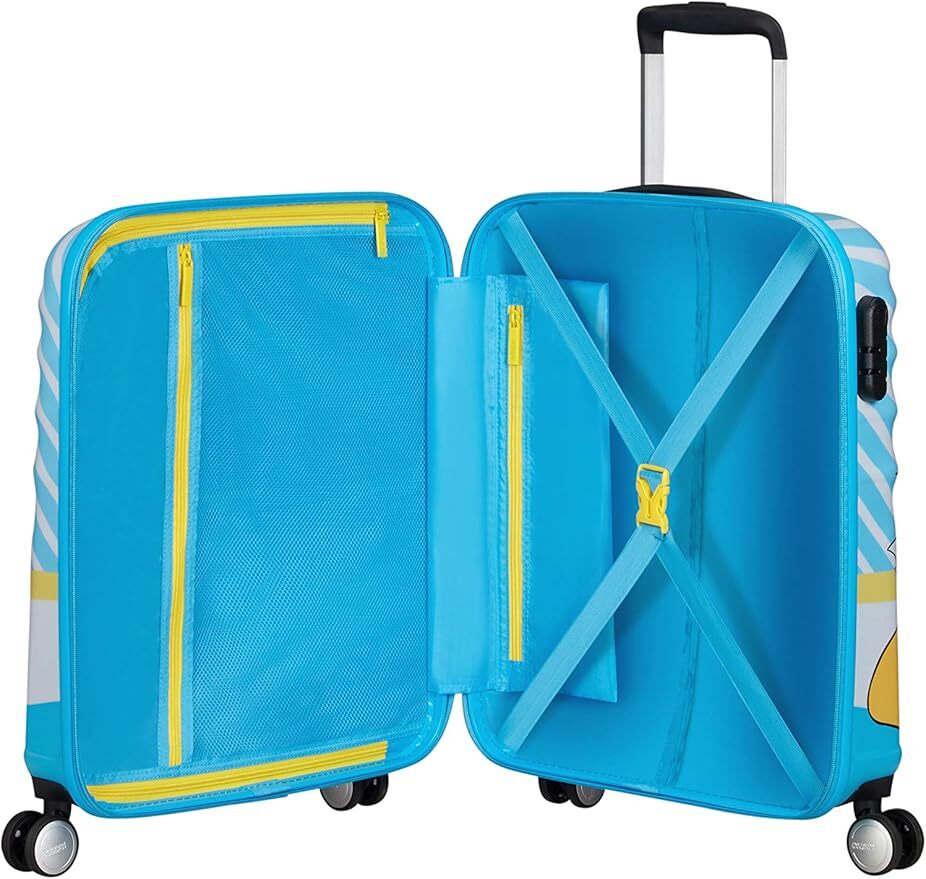 American Tourist Mistress Wavebreaker Disney - Spinner S детский, 55 см, 36 л, многоцветный (Donald Blue Kiss)