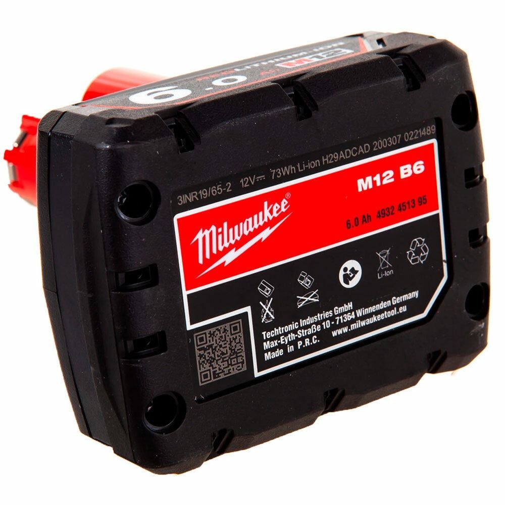 Аккумулятор Milwaukee M12 B6