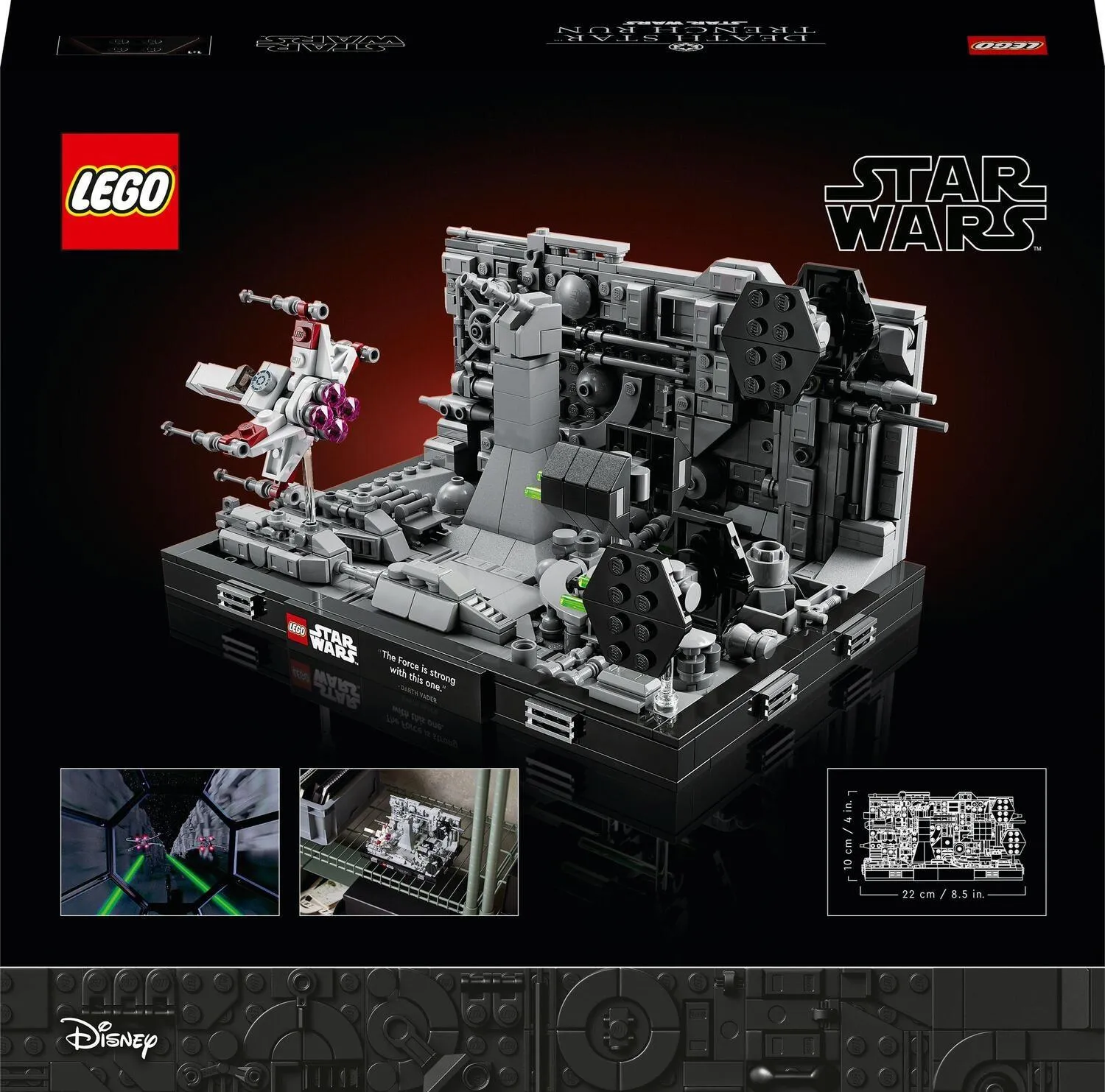 LEGO Star Wars 75329 Диорама: Траншея Звезды Смерти
