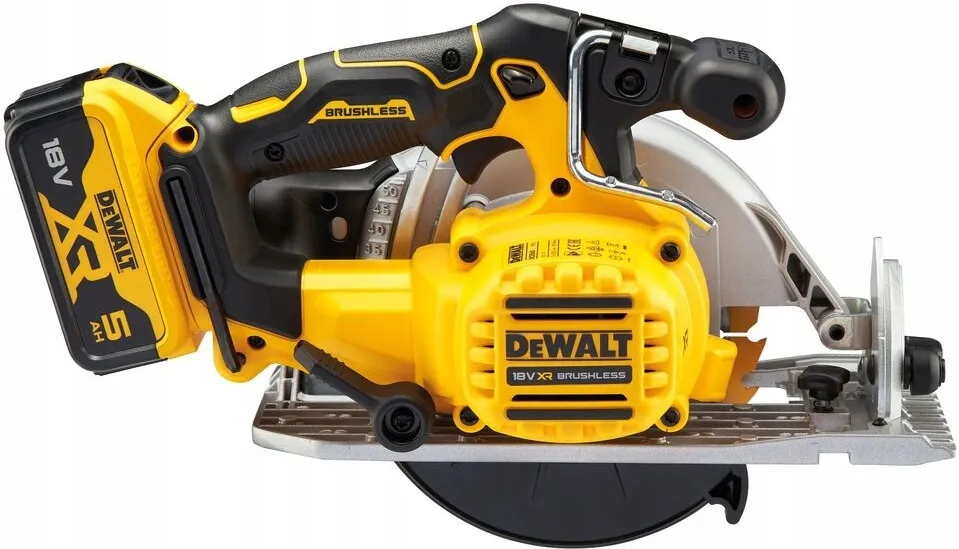 Аккумуляторная дисковая пила DeWalt DCS565P2-QW, с 2 АКБ и ЗУ