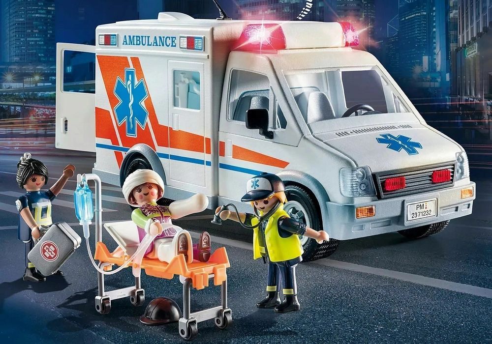 Конструктор Playmobil City Action Ambulance 71232