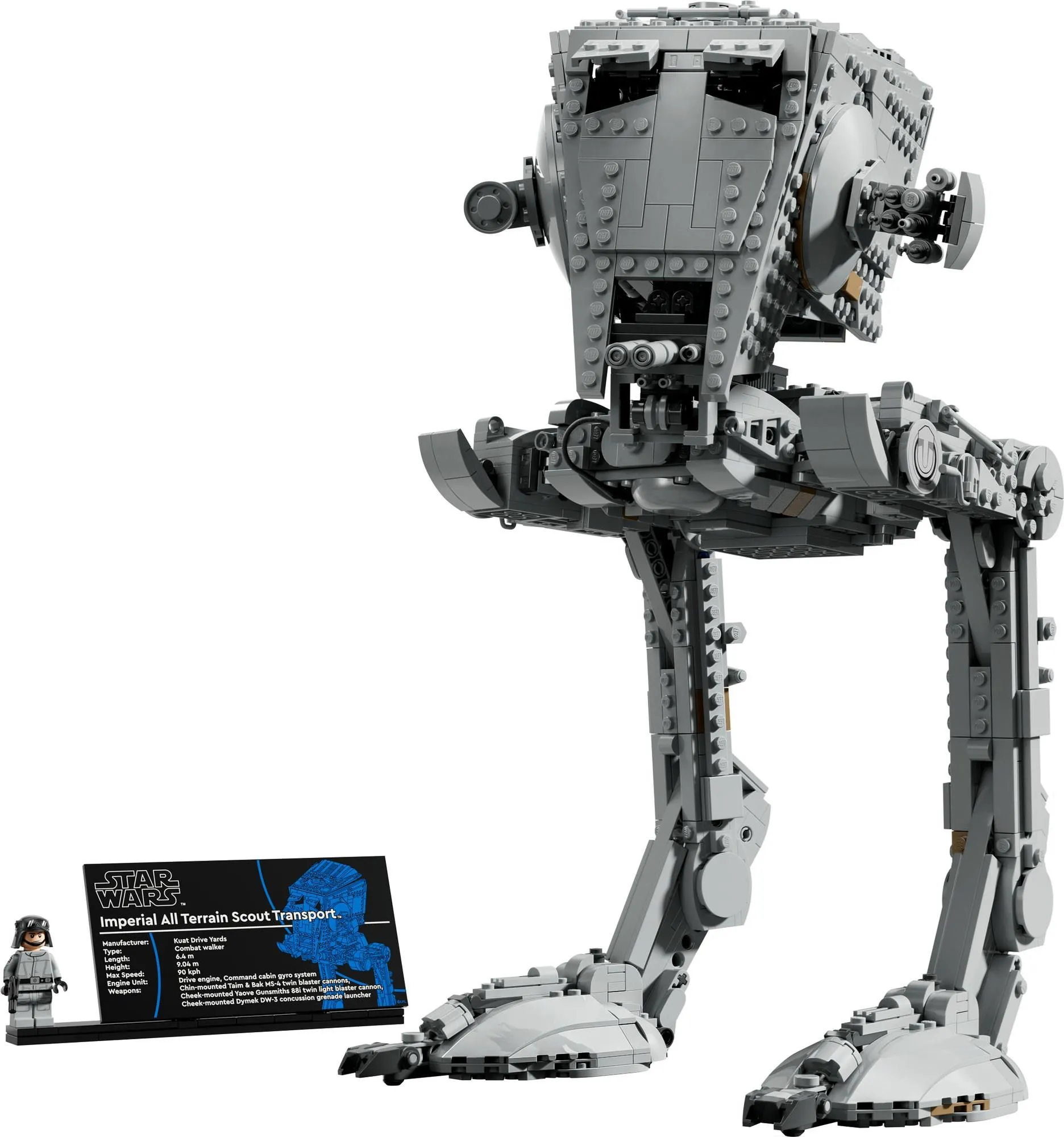 Конструктор LEGO Star Wars 75417 Шагающая машина AT-ST