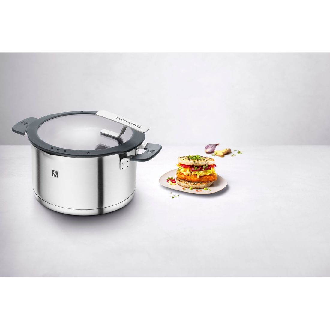 Высокая кастрюля с крышкой 6 л Zwilling Simplify 668732400