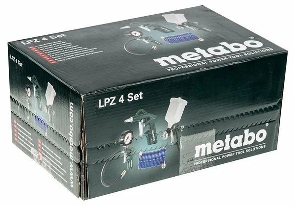 Набор пневматических инструментов Metabo LPZ 4 601585000