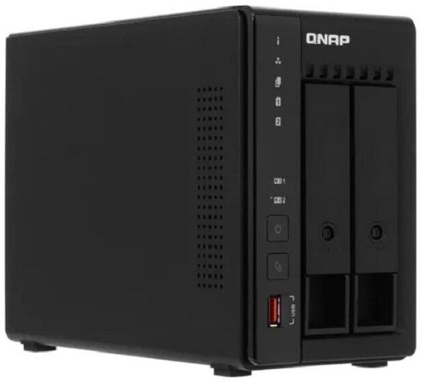 Qnap Сетевое хранилище NAS Original TS-253E-8G 2-bay настольный Celeron J6412
