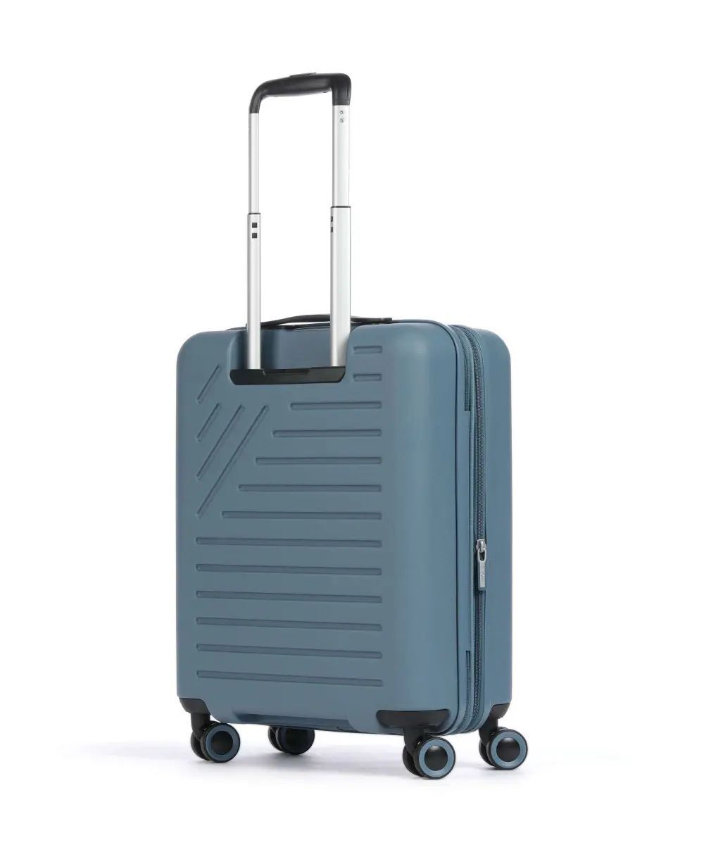 American Tourister Dynabelt Чемодан на 4 колесах сине-серый 55 см 36л