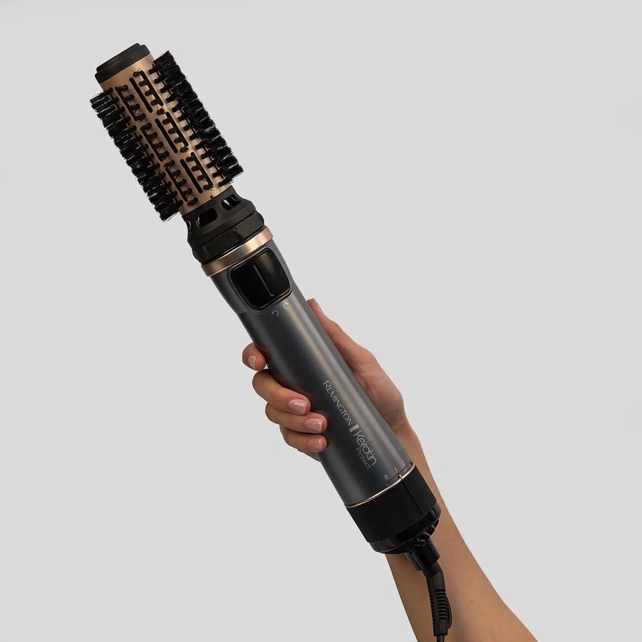 Фен-щетка Remington AS8810, сeрый.