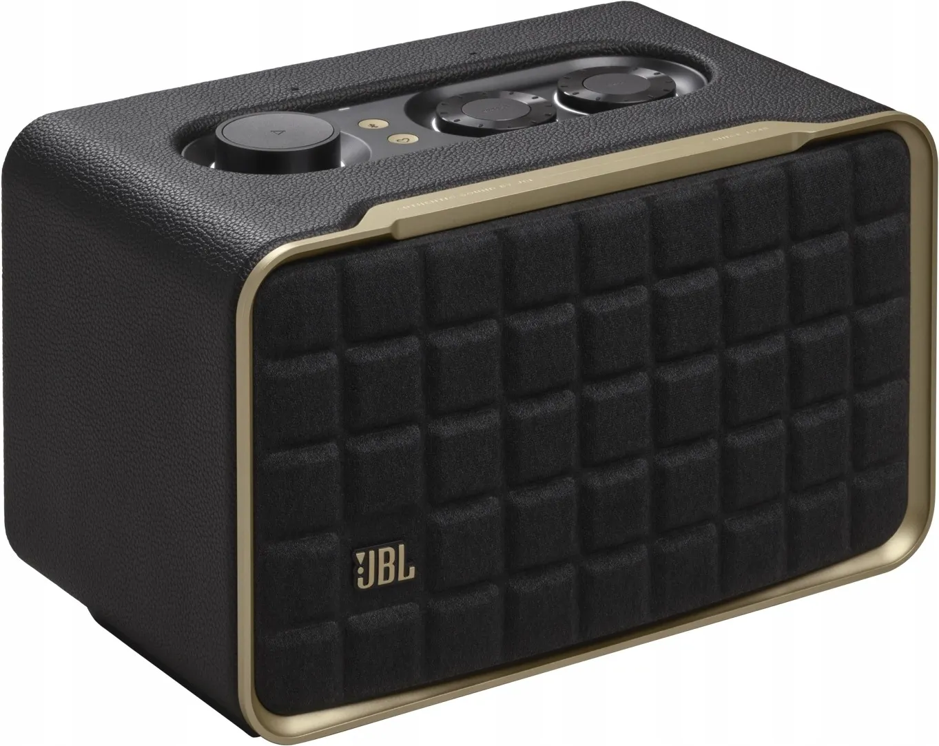 Портативная колонка JBL Authentics 200 Black & Brass