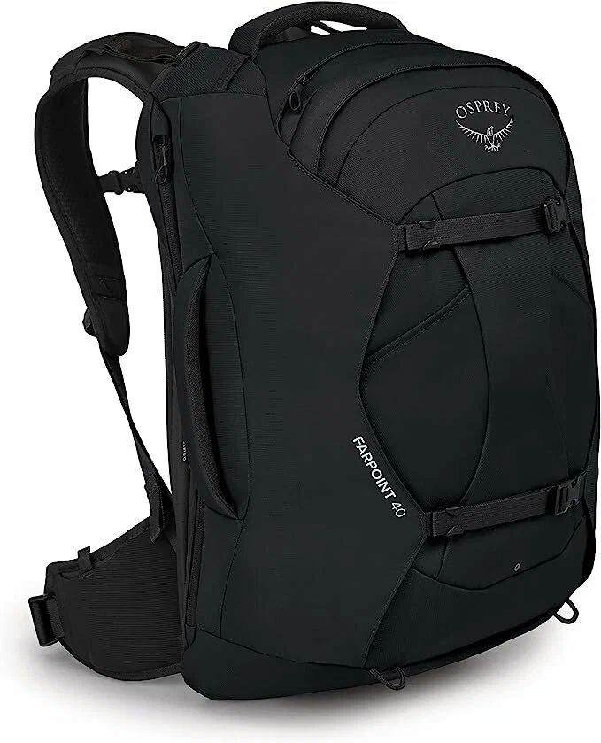 Рюкзак туристический Osprey Farpoint 40, черный
