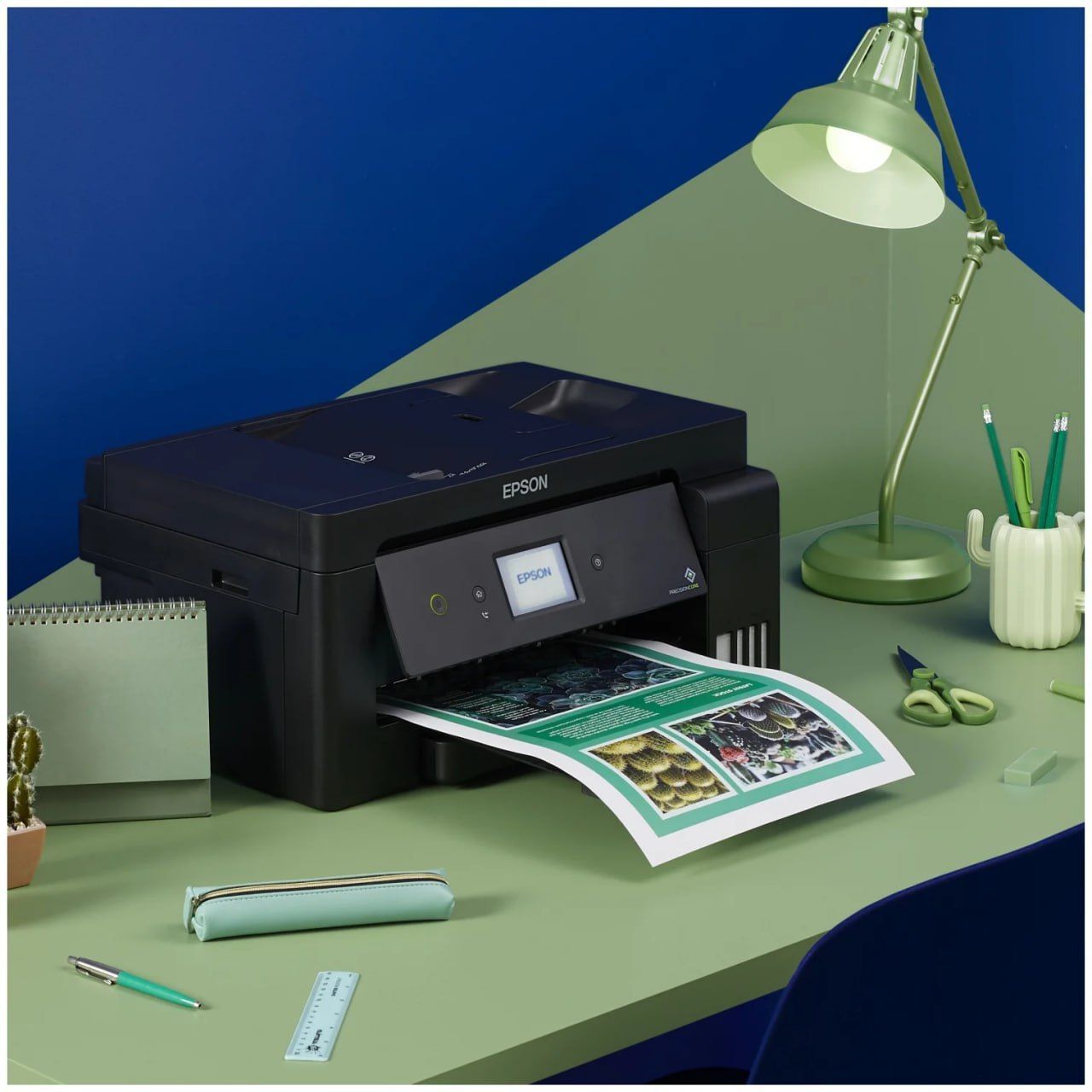 МФУ струйное Epson EcoTank L14150, цветн., A3, черный
